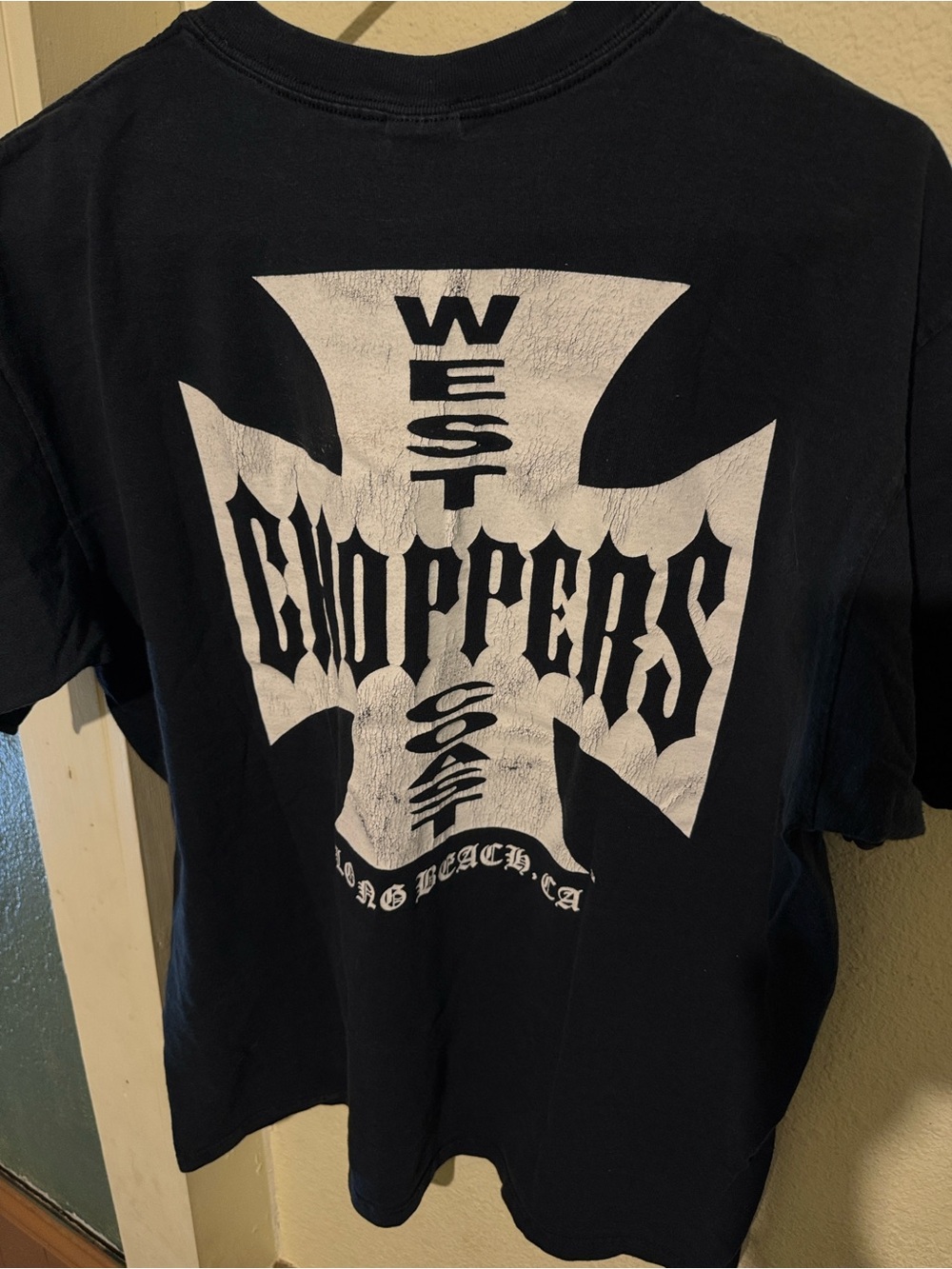 Vintage West Coast Choppers Black Graphic Tee in great condition L